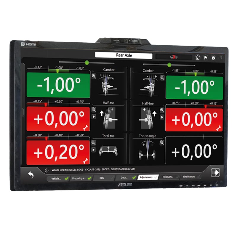 CORGHI EXACT Wheel Alignment Software