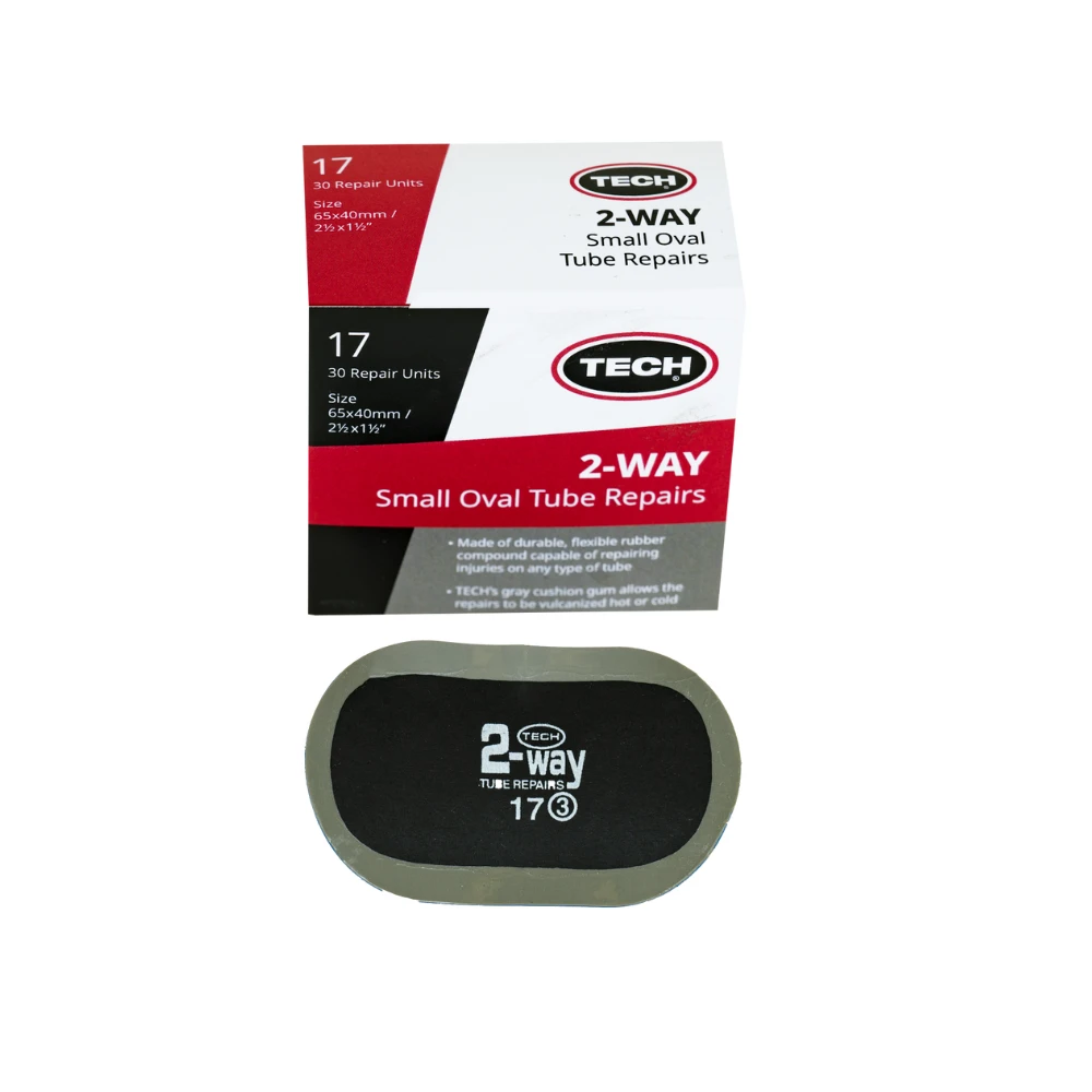 TECH Male ovalne zakrpe 2 1/2″ × 1 1/2″ (65 × 45 mm), kutija od 30