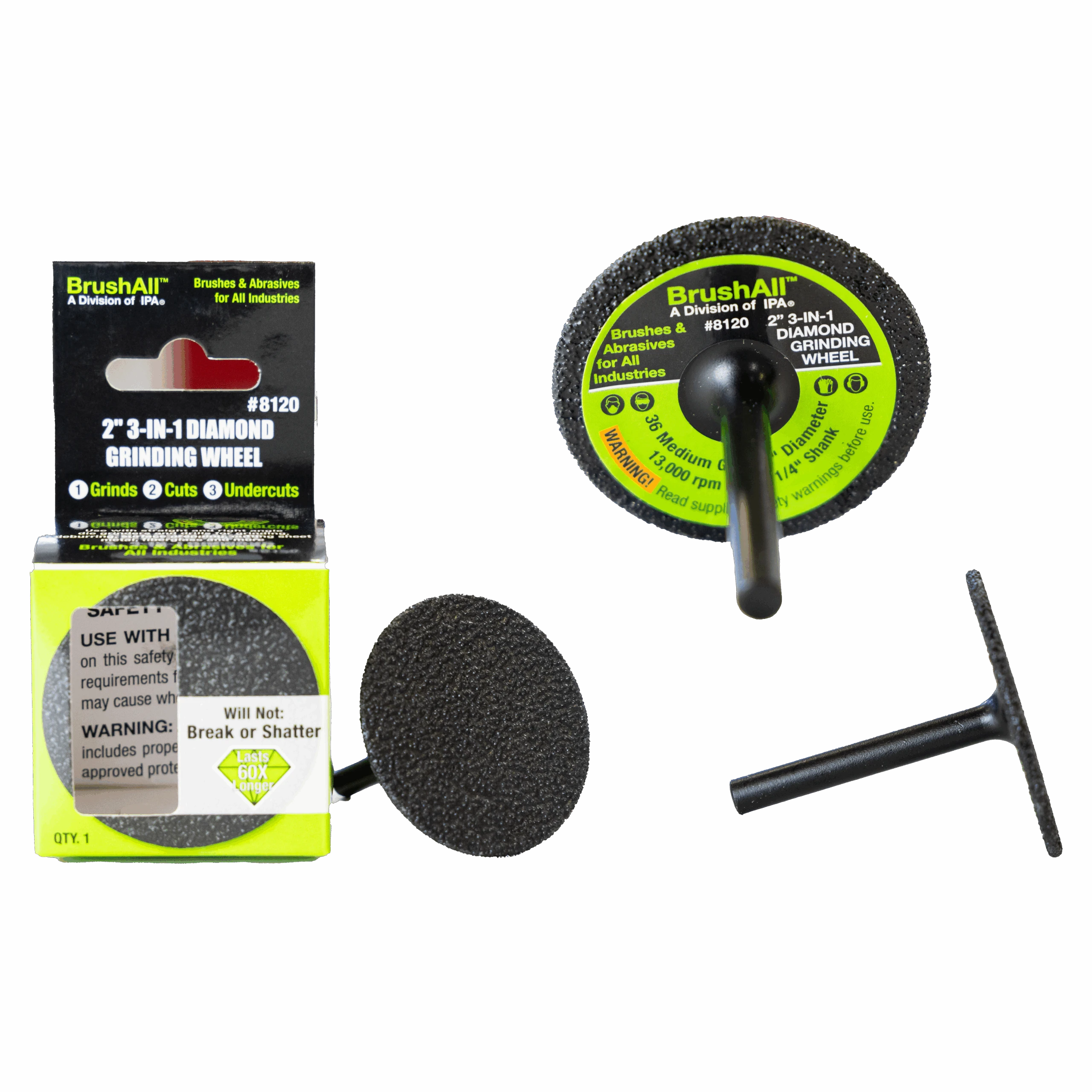 TECH Dijamantni brusni kotač 3-u-1, 2″