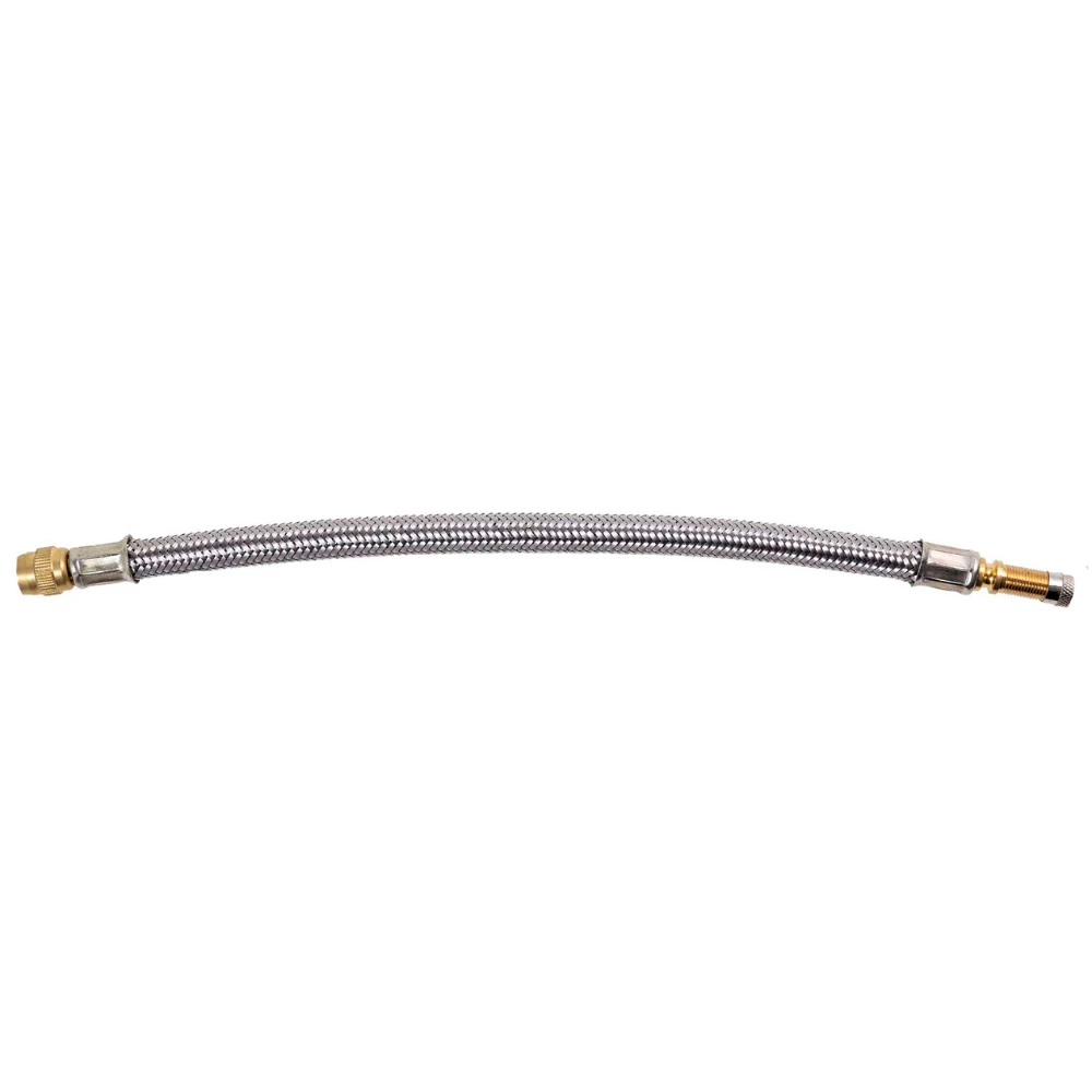 TECH Savitljivi gumeni produžetak ventila s opletenim nehrđajućim čelikom 10 16/25″ (270mm)