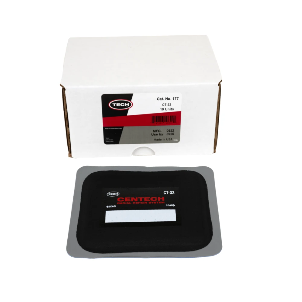 TECH CT-33 Centech zakrpe, 4″ × 5″ (100 × 125 mm), 10 komada
