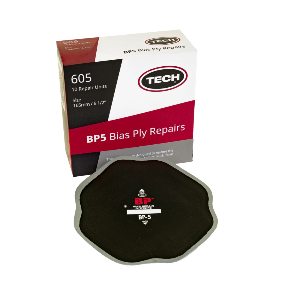 TECH BP-5 zakrpe za dijagonalne gume 6 1/2″ (165 mm), kutija od 10