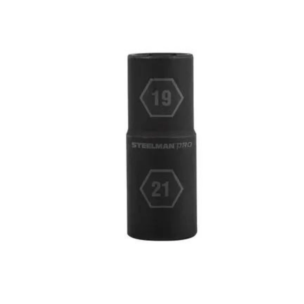 TECH Dvostrani udarni nasadni ključ 19–21 mm, prihvat 1/2″