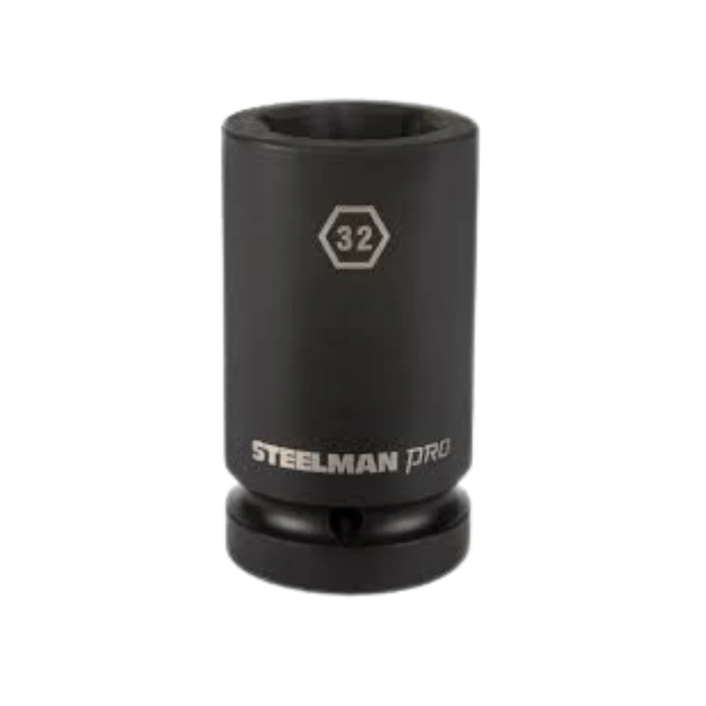 TECH Duboki šesterokutni udarni nasadni ključ 7/10″ (19 mm), prihvat 1/2″
