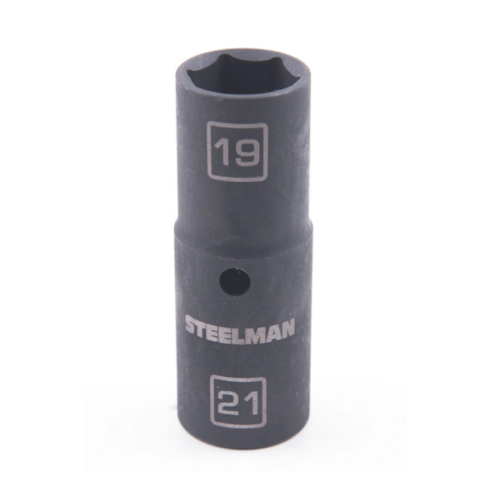 TECH Dvostrani udarni nasadni ključ 1/2″, 19mm–21mm