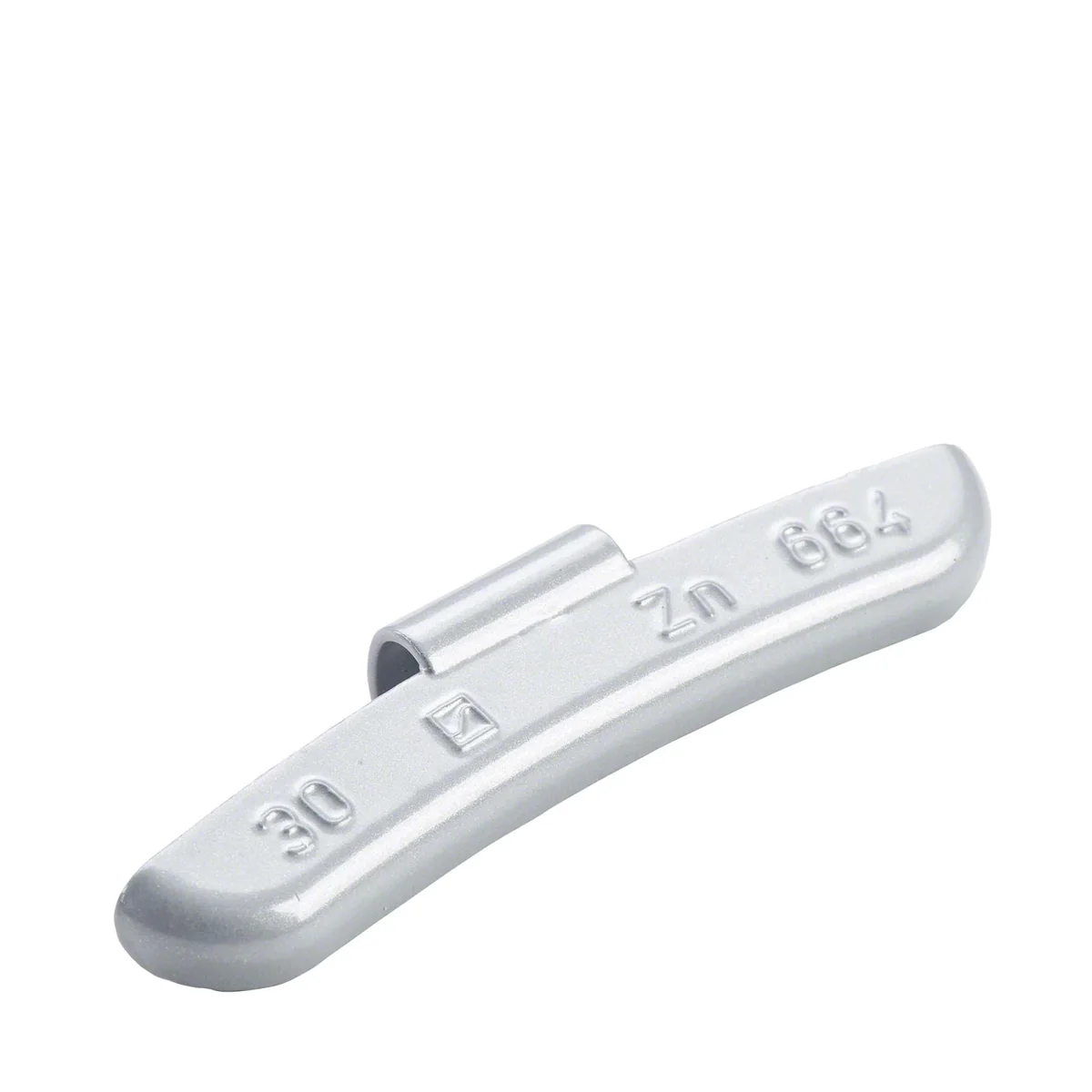 Wegmann Kucani uteg - tip 664, 30 g, cink, srebrna