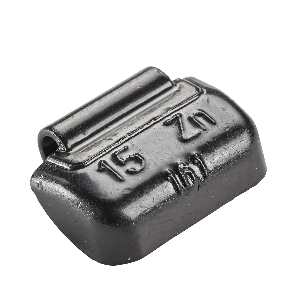 Wegmann Kucani uteg - tip 161, 15 g, cink, crna