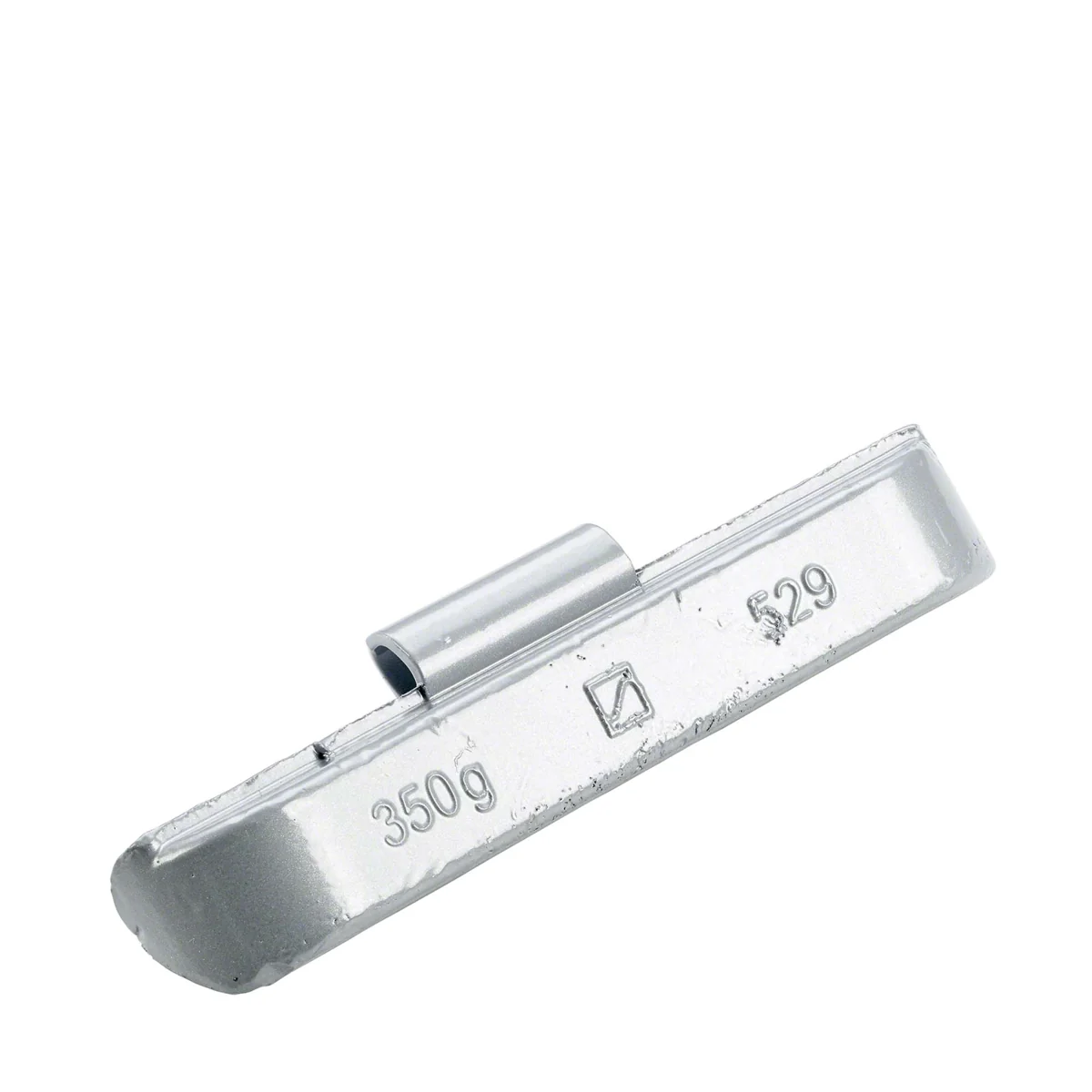 Wegmann Kucani uteg - tip 529, 350 g, olovo, srebrna