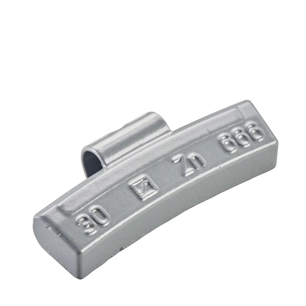 Wegmann Kucani uteg - tip 666, 30 g, cink, srebrna