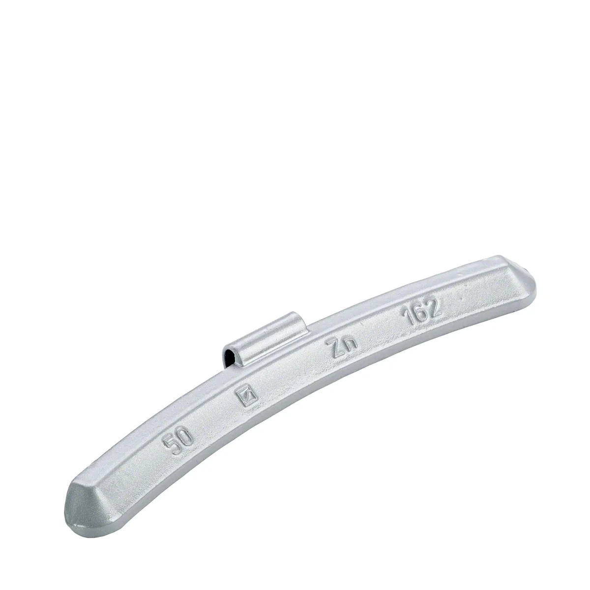 Wegmann Kucani uteg - tip 162, 50 g, cink, srebrna
