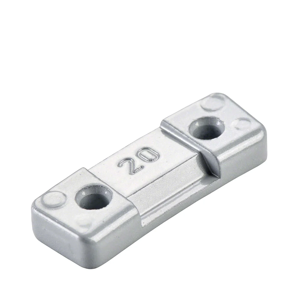 Wegmann Sigurnosni uteg - tip 280, 20 g, cink, srebrna
