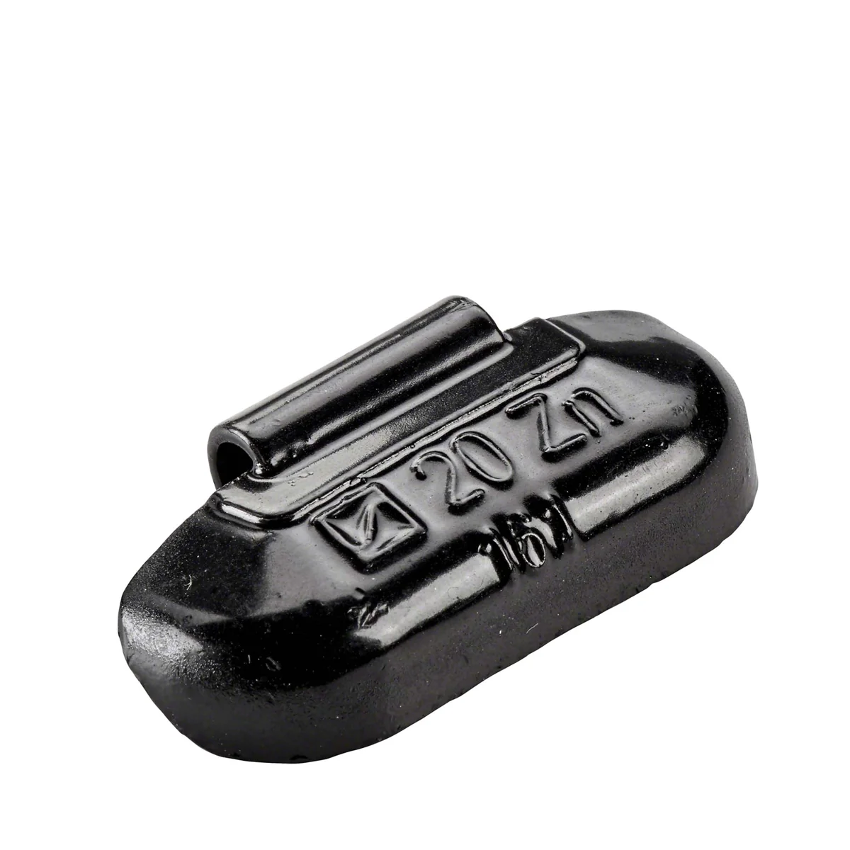 Wegmann Kucani uteg - tip 161, 20 g, cink, crna
