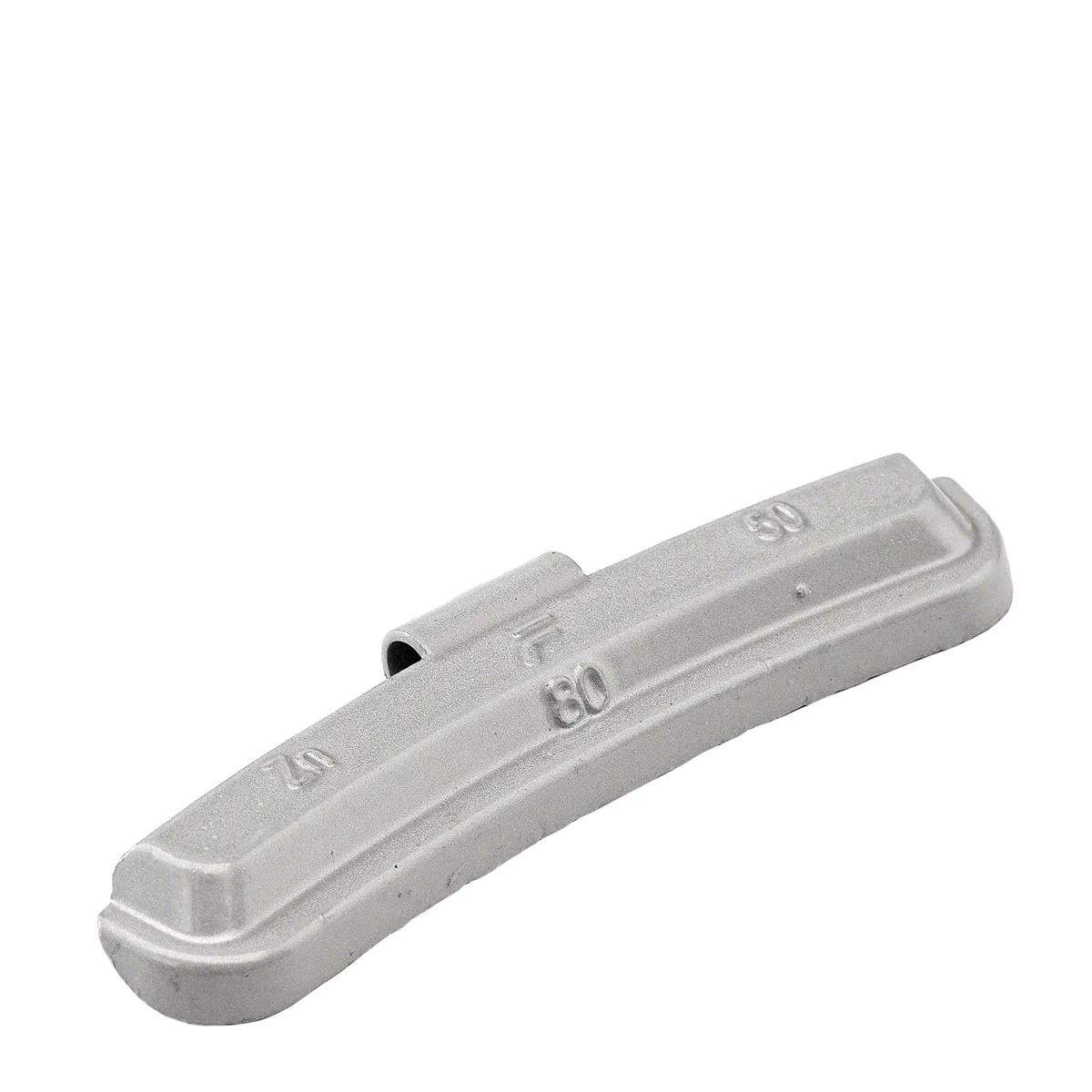 Wegmann Kucani uteg - tip 80, 50 g, cink, srebrna