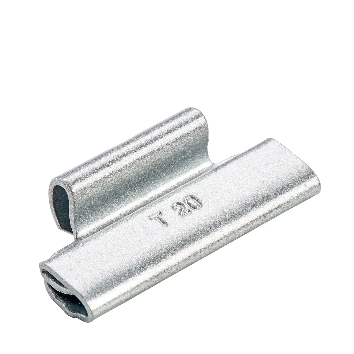 Wegmann Kucani uteg - tip 187, 20 g, čelik, srebrna