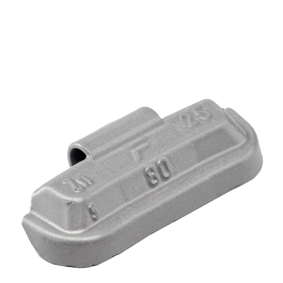 Wegmann Kucani uteg - tip 80, 25 g, cink, srebrna