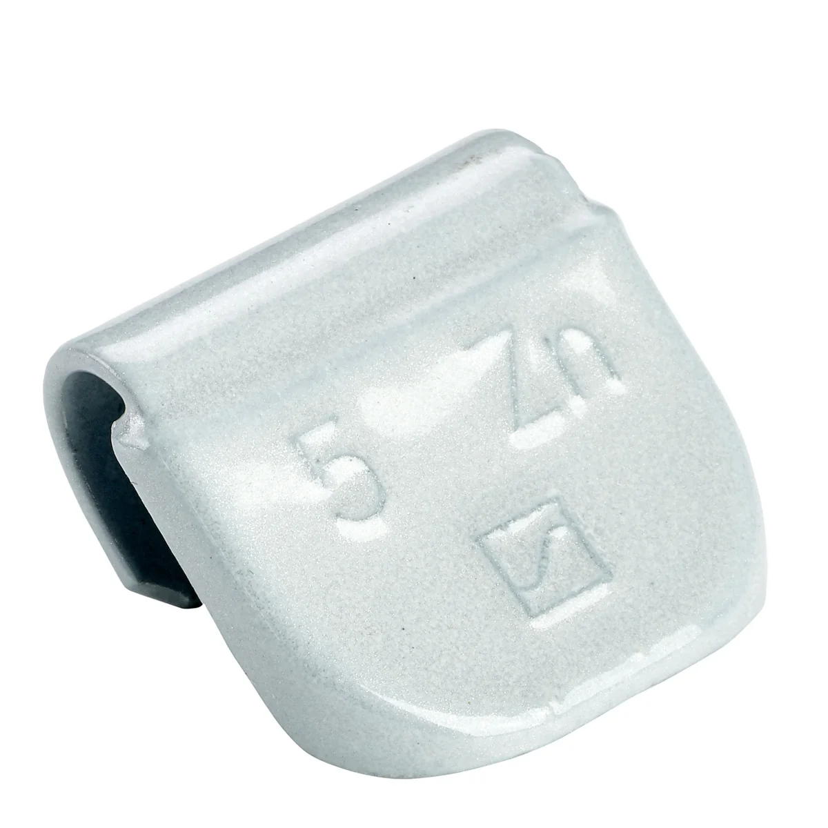 Wegmann Kucani uteg - tip 160, 5 g, cink, srebrna