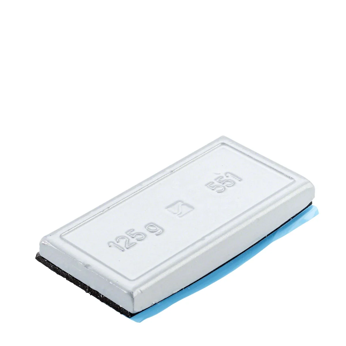 Wegmann Samoljepljivi uteg - tip 551, 125 g, olovo, srebrna