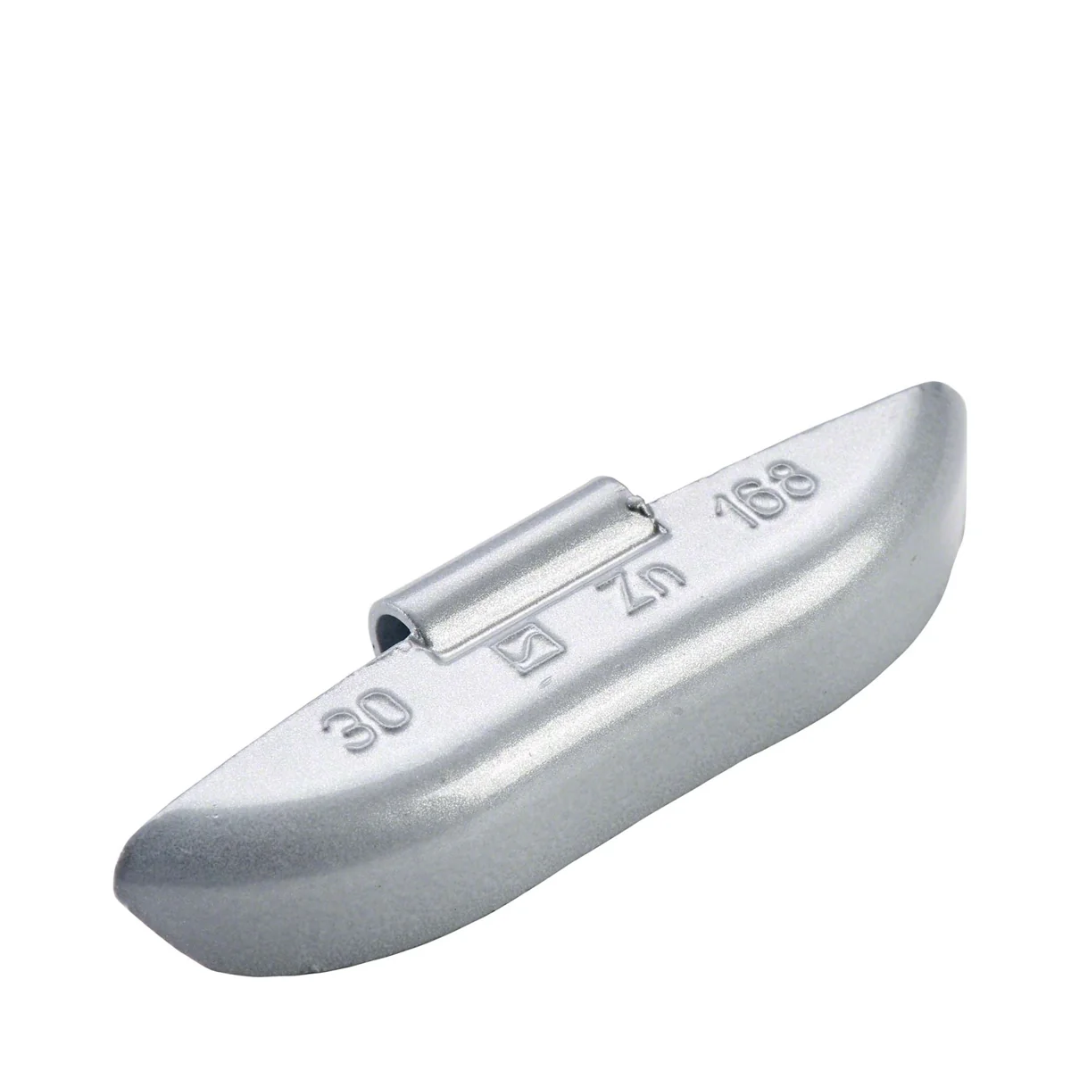 Wegmann Kucani uteg - tip 168, 30 g, cink, srebrna