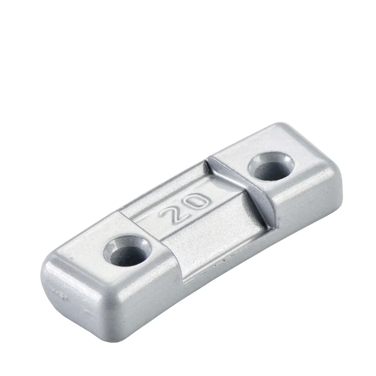 Wegmann Sigurnosni uteg - tip 261, 20 g, cink, srebrna