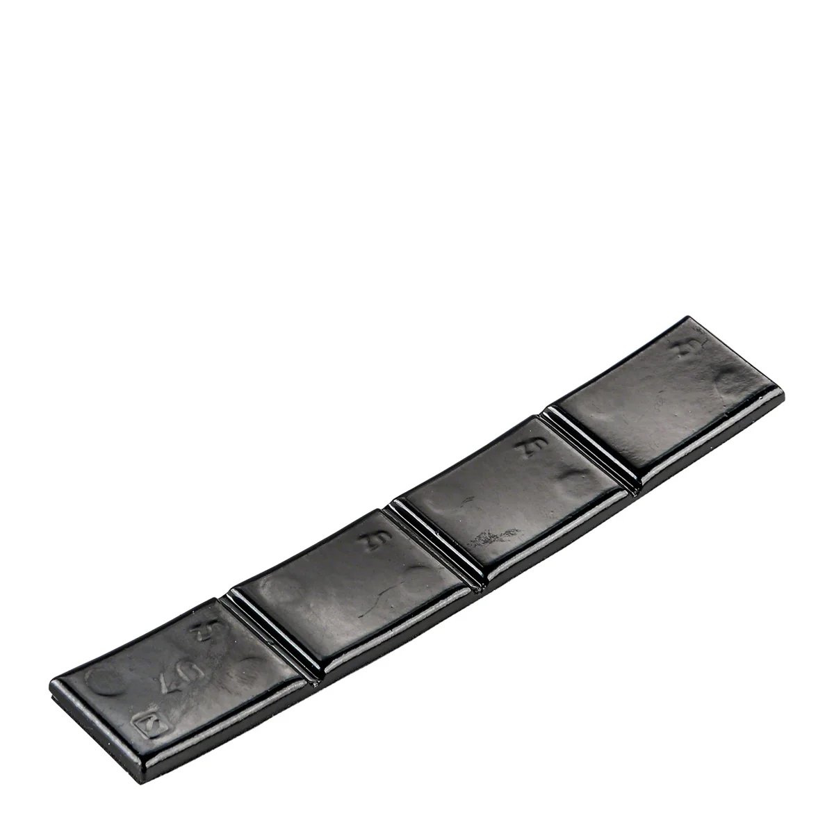 Wegmann Samoljepljivi uteg - tip 361, 40 g, cink, crna