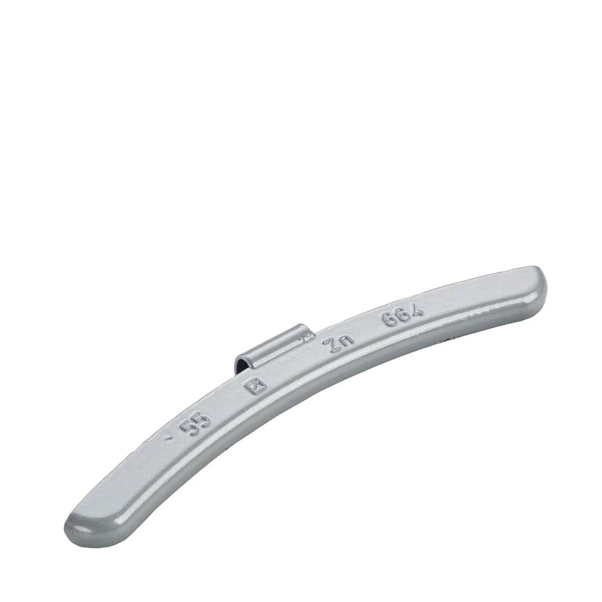 Wegmann Kucani uteg - tip 664, 55 g, cink, srebrna