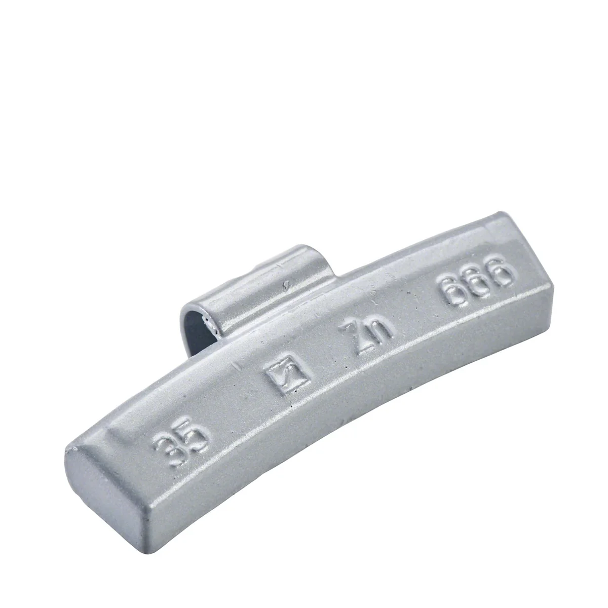 Wegmann Kucani uteg - tip 666, 35 g, cink, srebrna