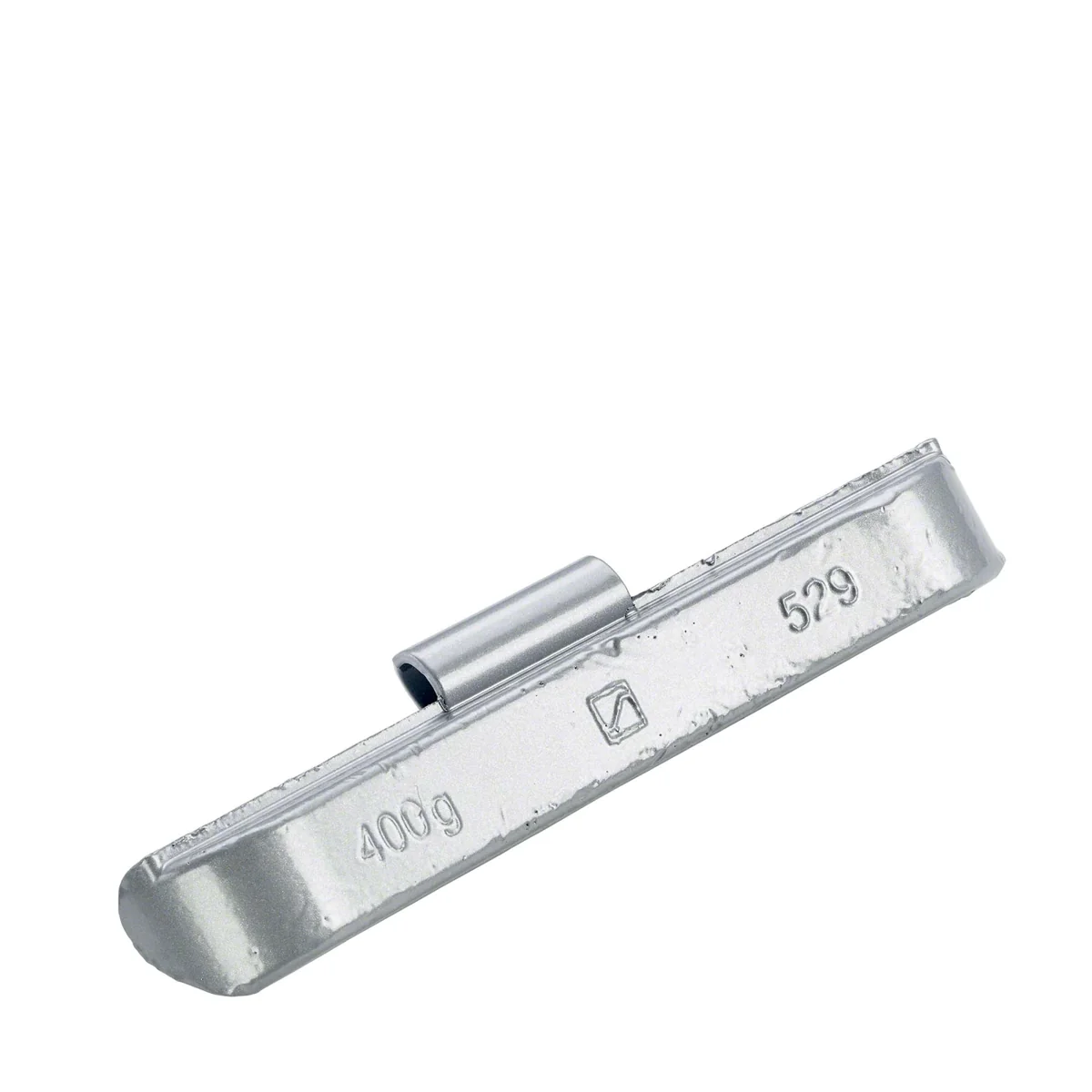 Wegmann Kucani uteg - tip 529, 400 g, olovo, srebrna