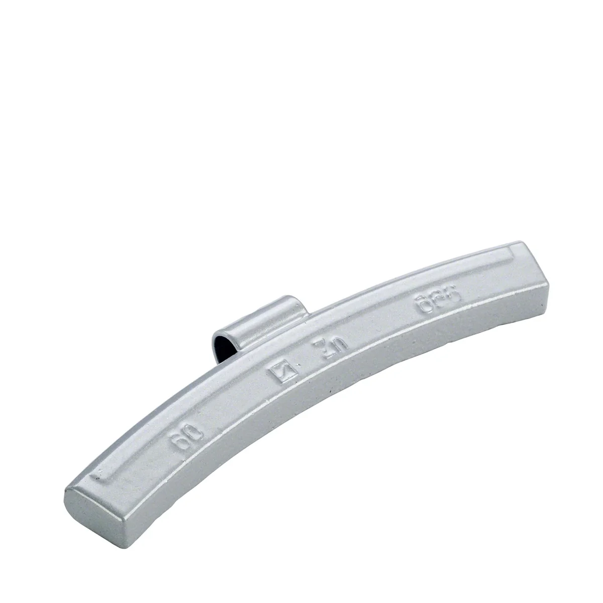 Wegmann Kucani uteg - tip 666, 60 g, cink, srebrna