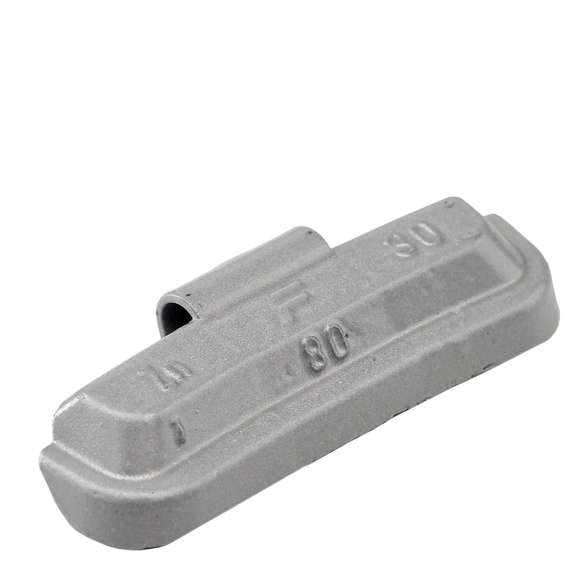 Wegmann Kucani uteg - tip 80, 30 g, cink, srebrna
