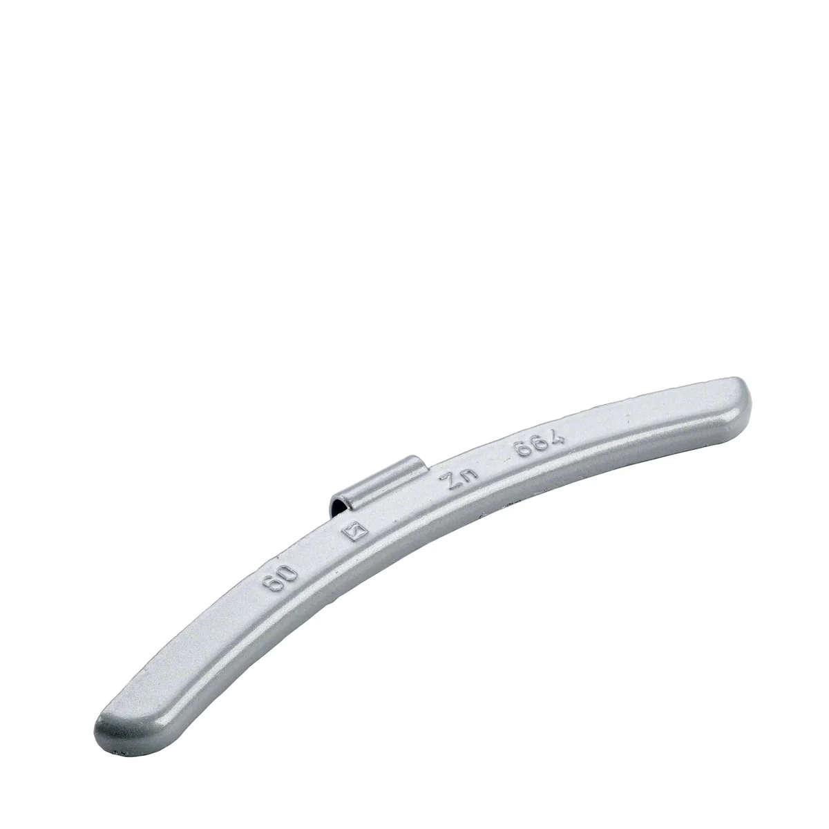Wegmann Kucani uteg - tip 664, 60 g, cink, srebrna