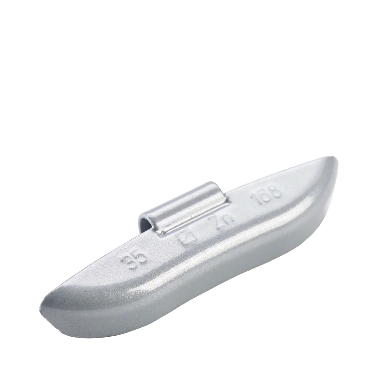 Wegmann Kucani uteg - tip 168, 35 g, cink, srebrna