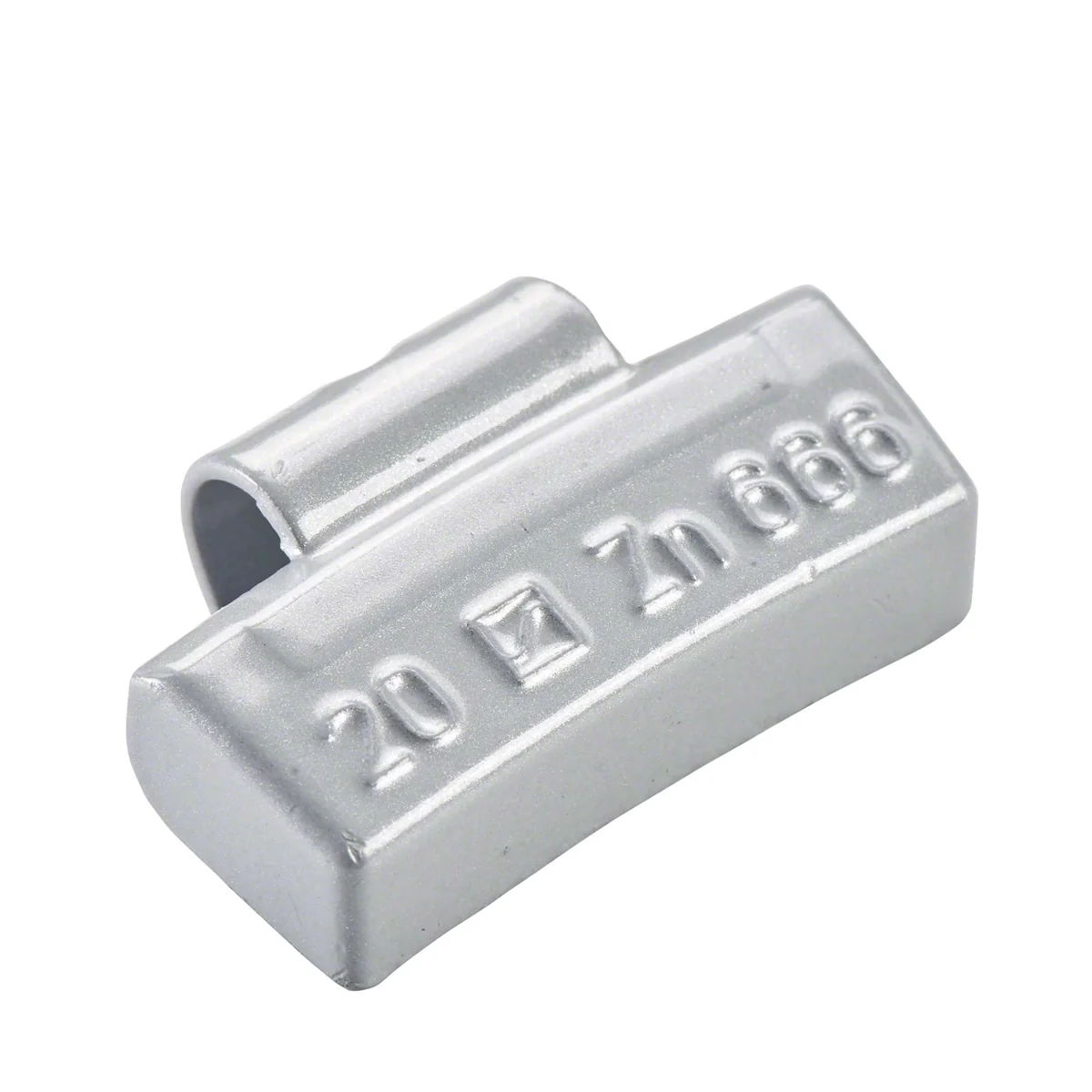 Wegmann Kucani uteg - tip 666, 20 g, cink, srebrna