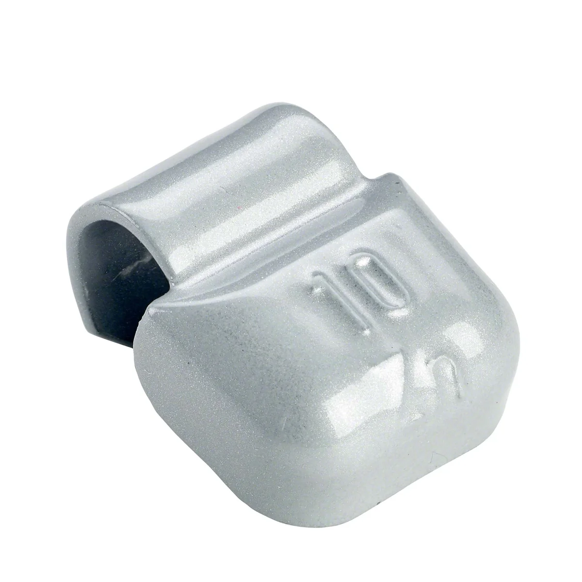 Wegmann Kucani uteg - tip 661, 10 g, cink, srebrna