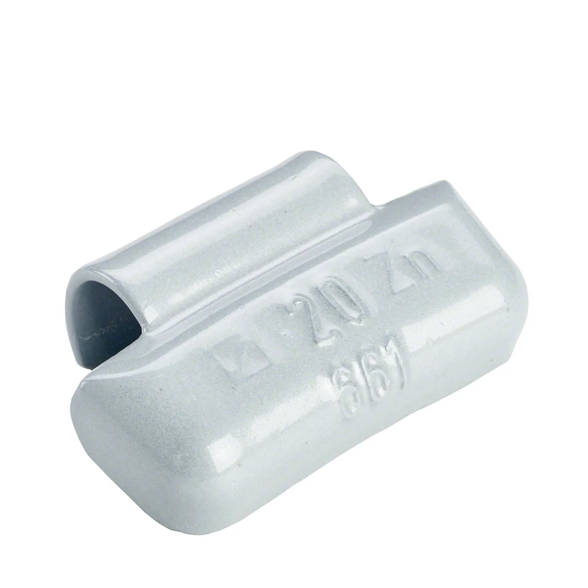 Wegmann Kucani uteg - tip 661, 20 g, cink, srebrna