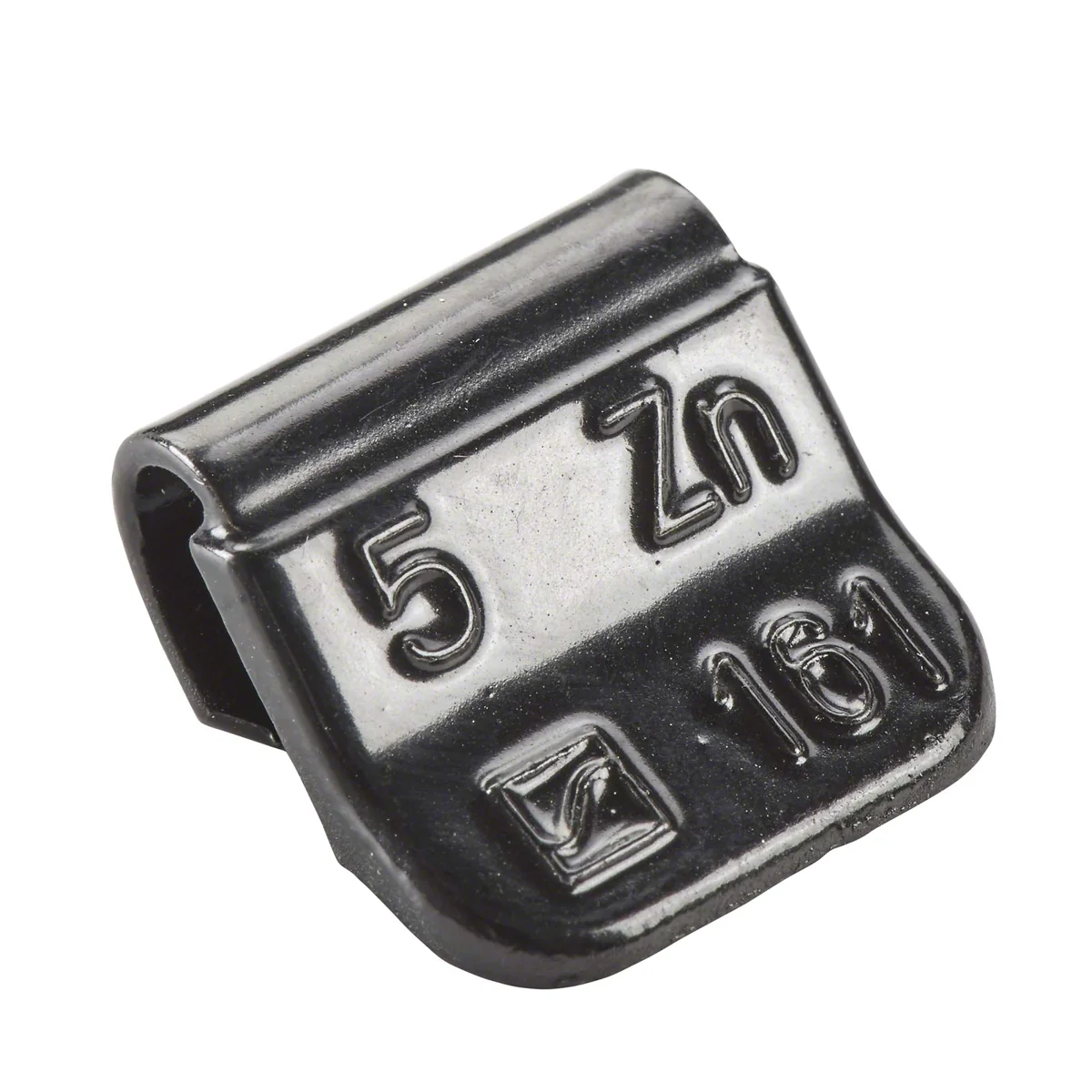Wegmann Kucani uteg - tip 161, 5 g, cink, crna
