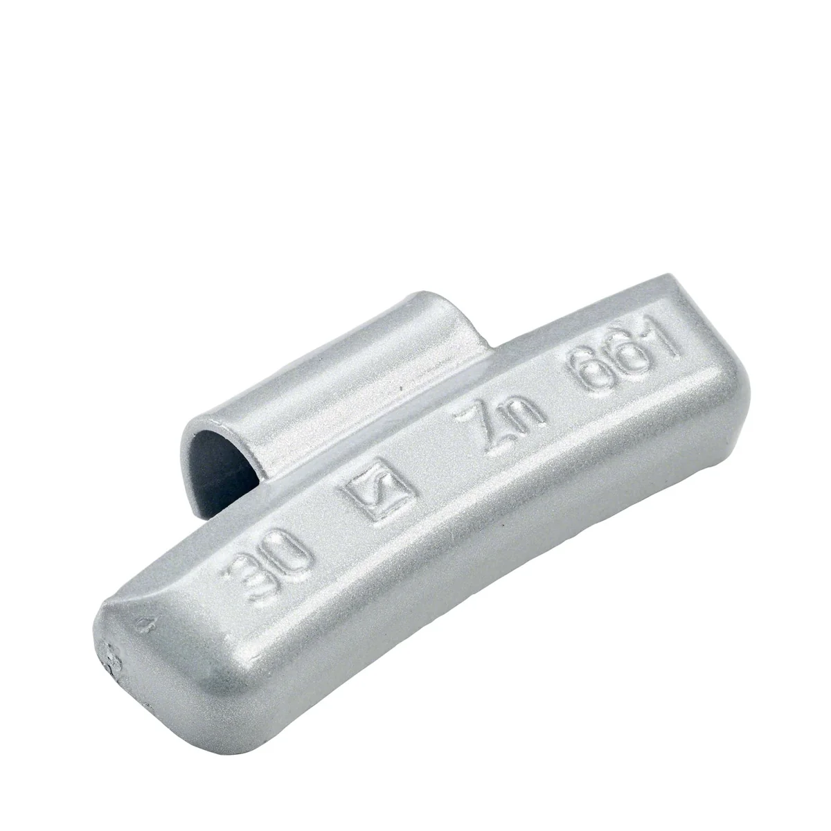 Wegmann Kucani uteg - tip 661, 30 g, cink, srebrna