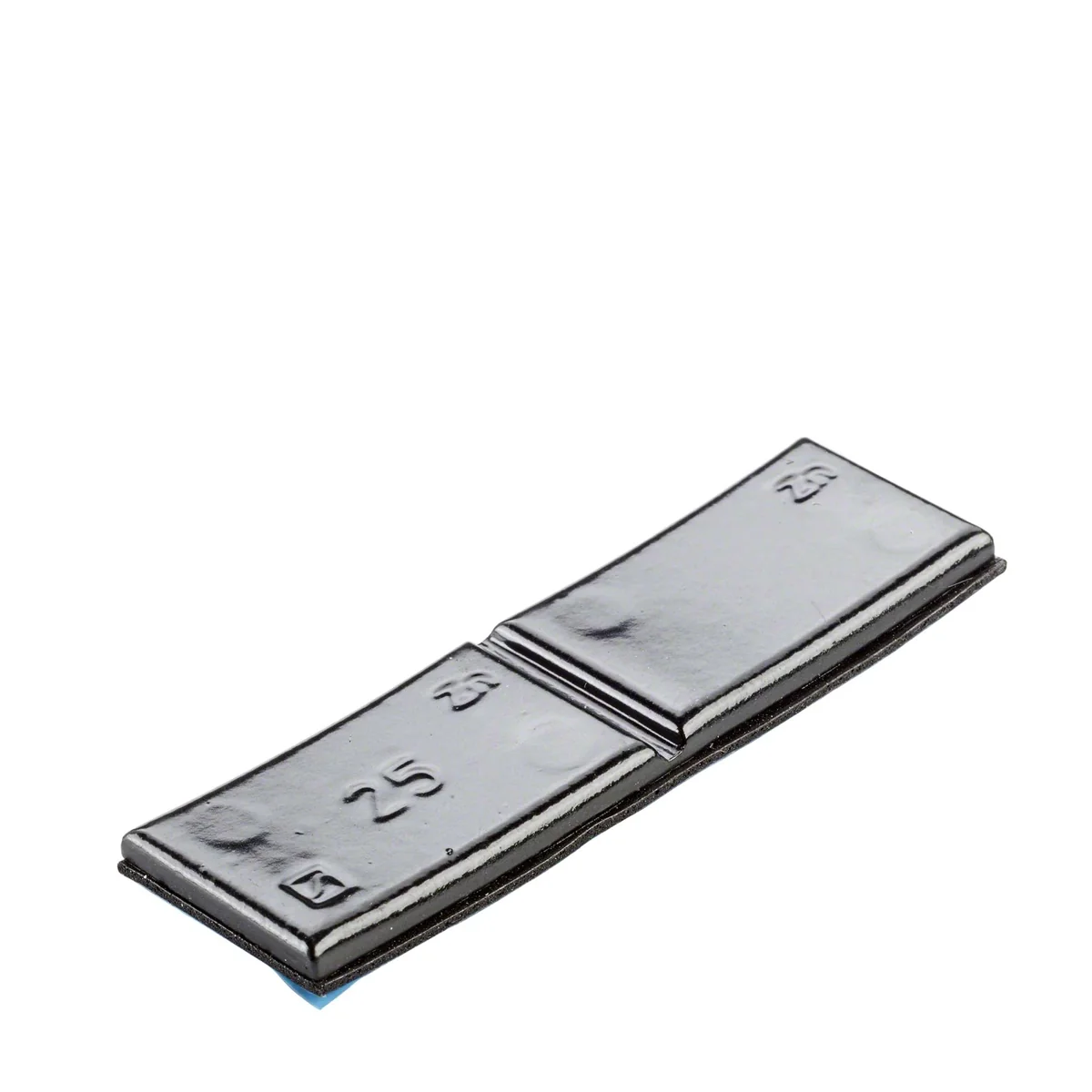 Wegmann Samoljepljivi uteg - tip 361, 25 g, cink, crna