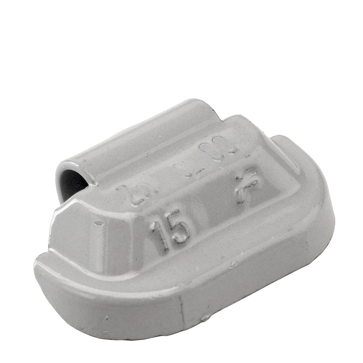 Wegmann Kucani uteg - tip 80, 15 g, cink, srebrna
