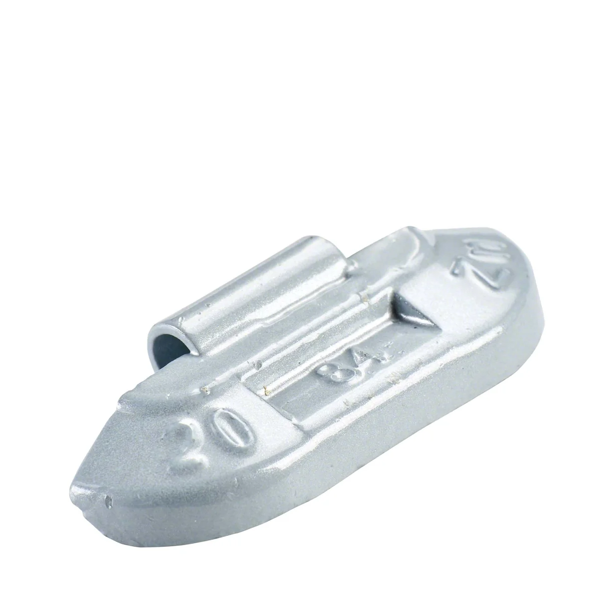 Wegmann Kucani uteg - tip 84, 20 g, cink, srebrna