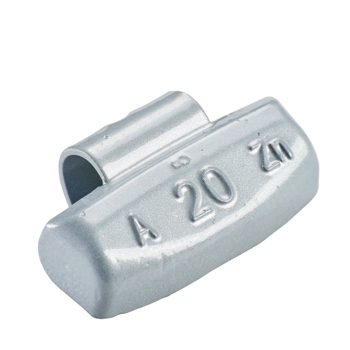 Wegmann Kucani uteg - tip 63, 20 g, cink, srebrna
