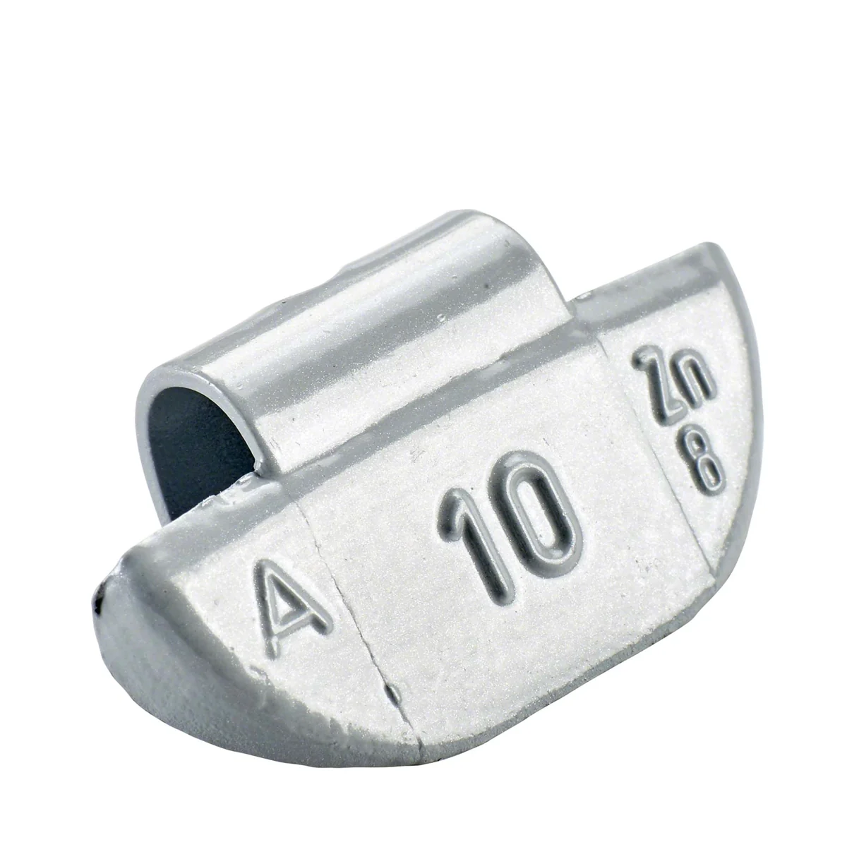 Wegmann Kucani uteg - tip 63, 10 g, cink, srebrna