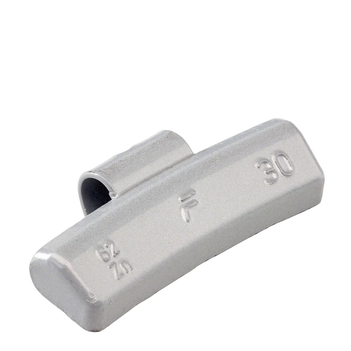 Wegmann Kucani uteg - tip 62, 30 g, cink, srebrna
