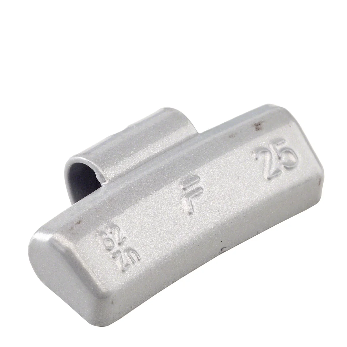 Wegmann Kucani uteg - tip 62, 25 g, cink, srebrna