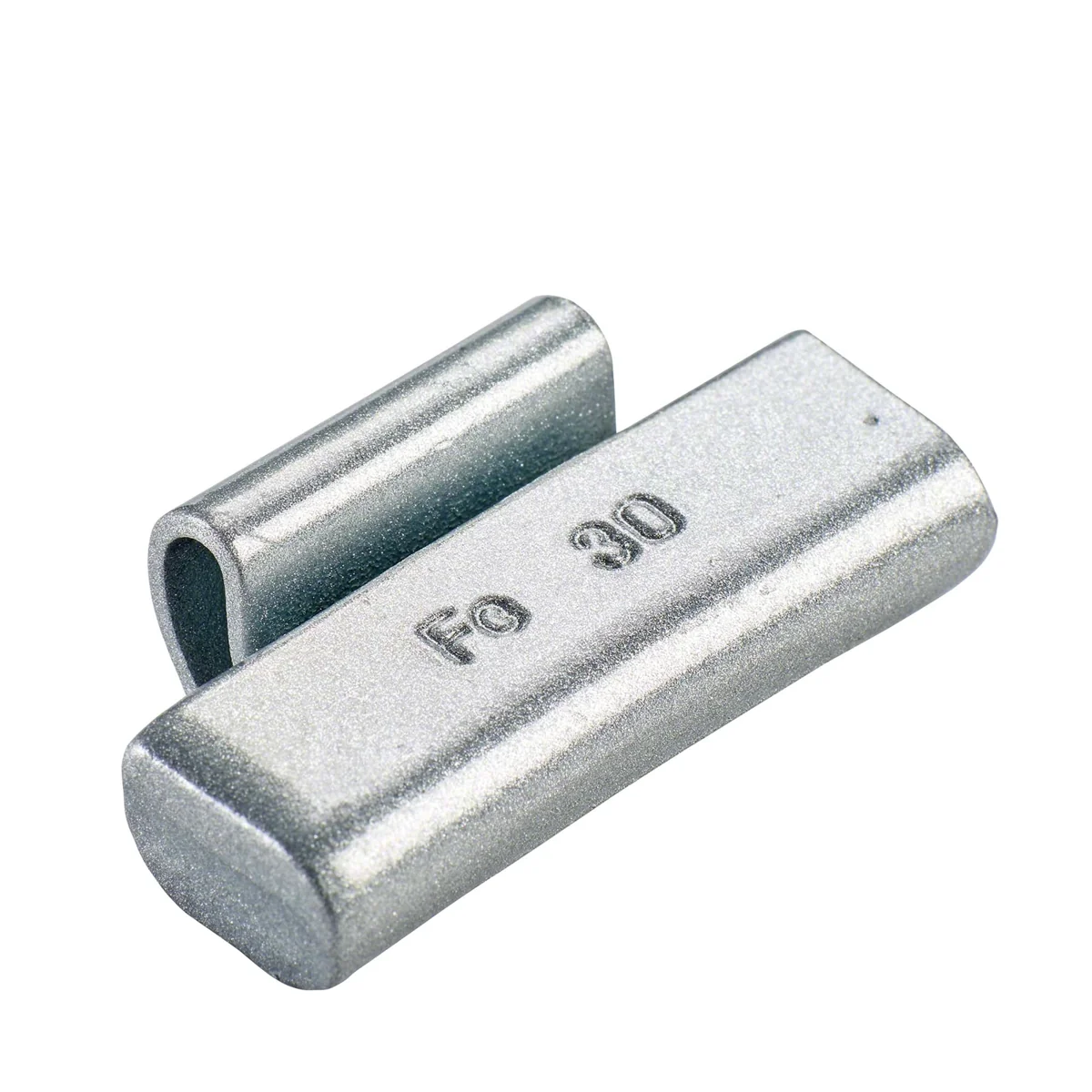 Wegmann Kucani uteg - tip 187, 30 g, čelik, srebrna