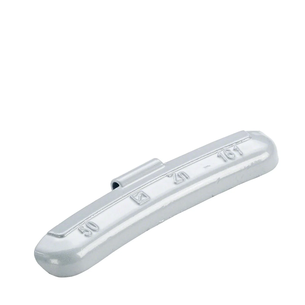 Wegmann Kucani uteg - tip 161, 50 g, cink, srebrna