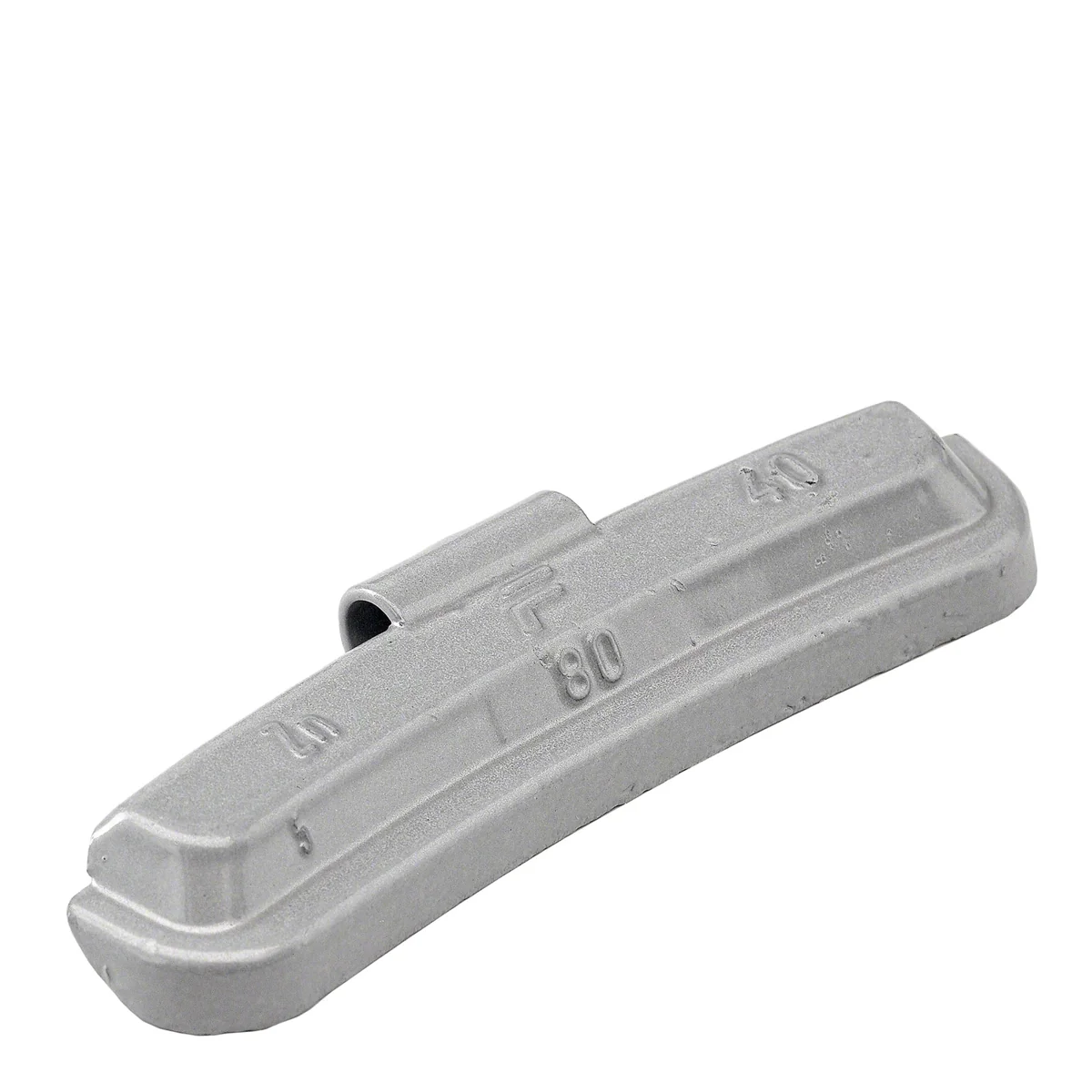 Wegmann Kucani uteg - tip 80, 40 g, cink, srebrna