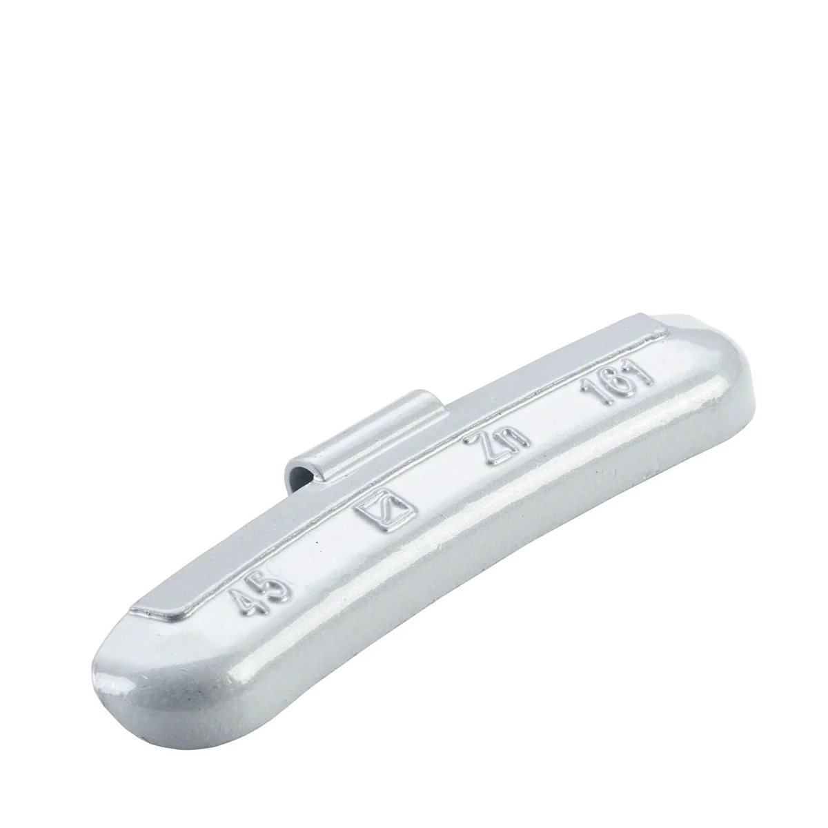 Wegmann Kucani uteg - tip 161, 45 g, cink, srebrna