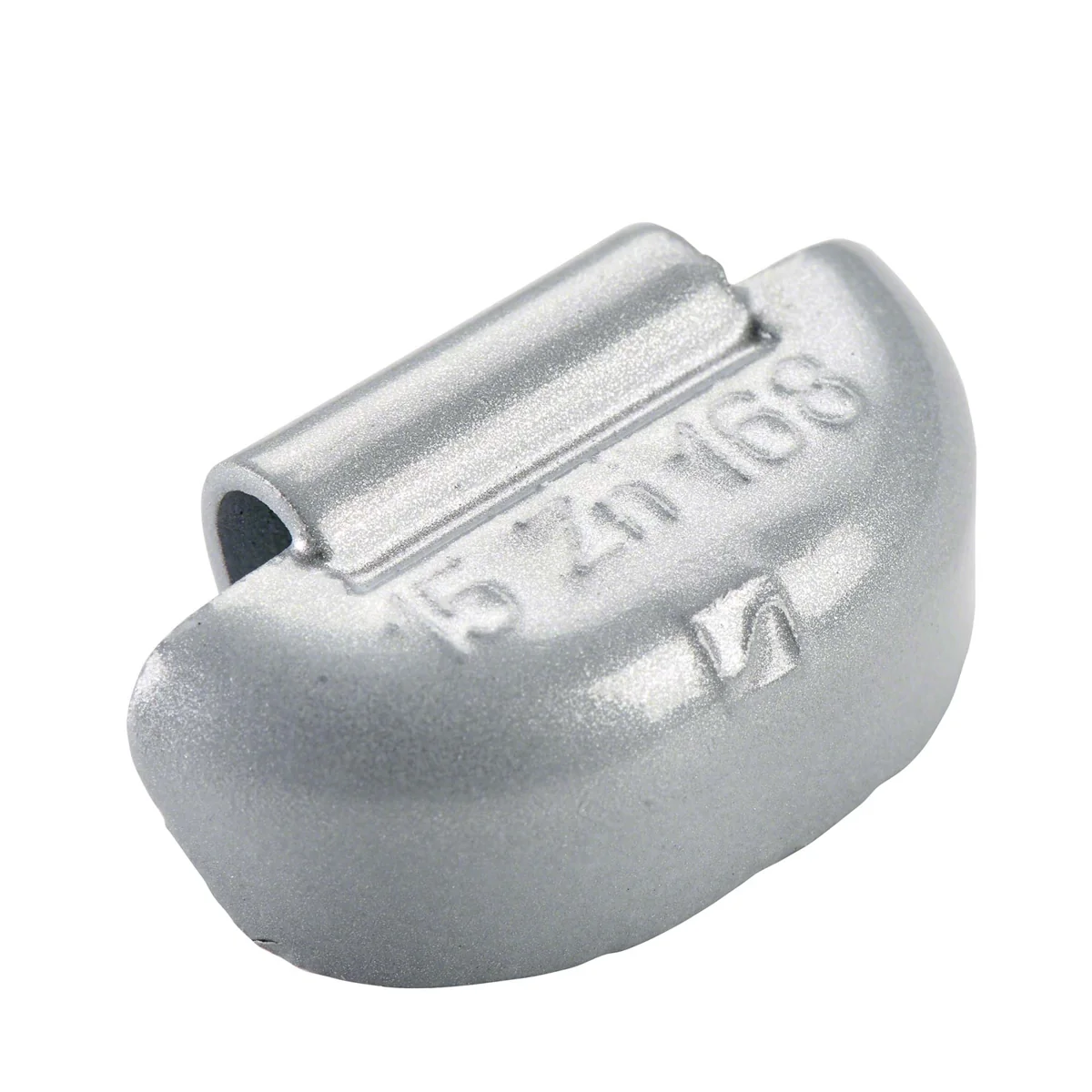 Wegmann Kucani uteg - tip 168, 15 g, cink, srebrna