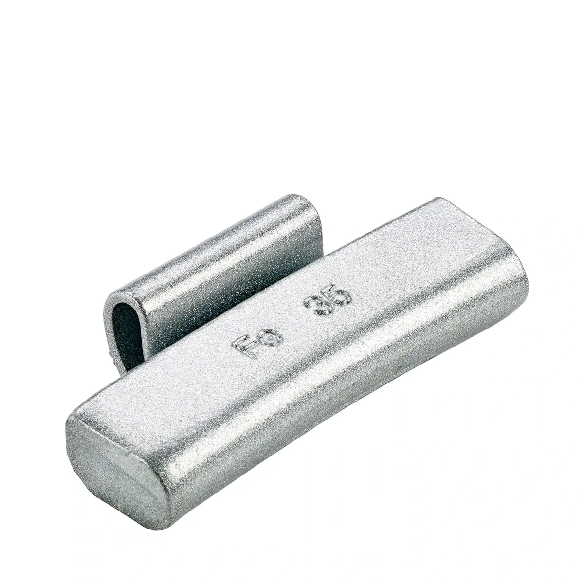 Wegmann Kucani uteg - tip 187, 35 g, čelik, srebrna