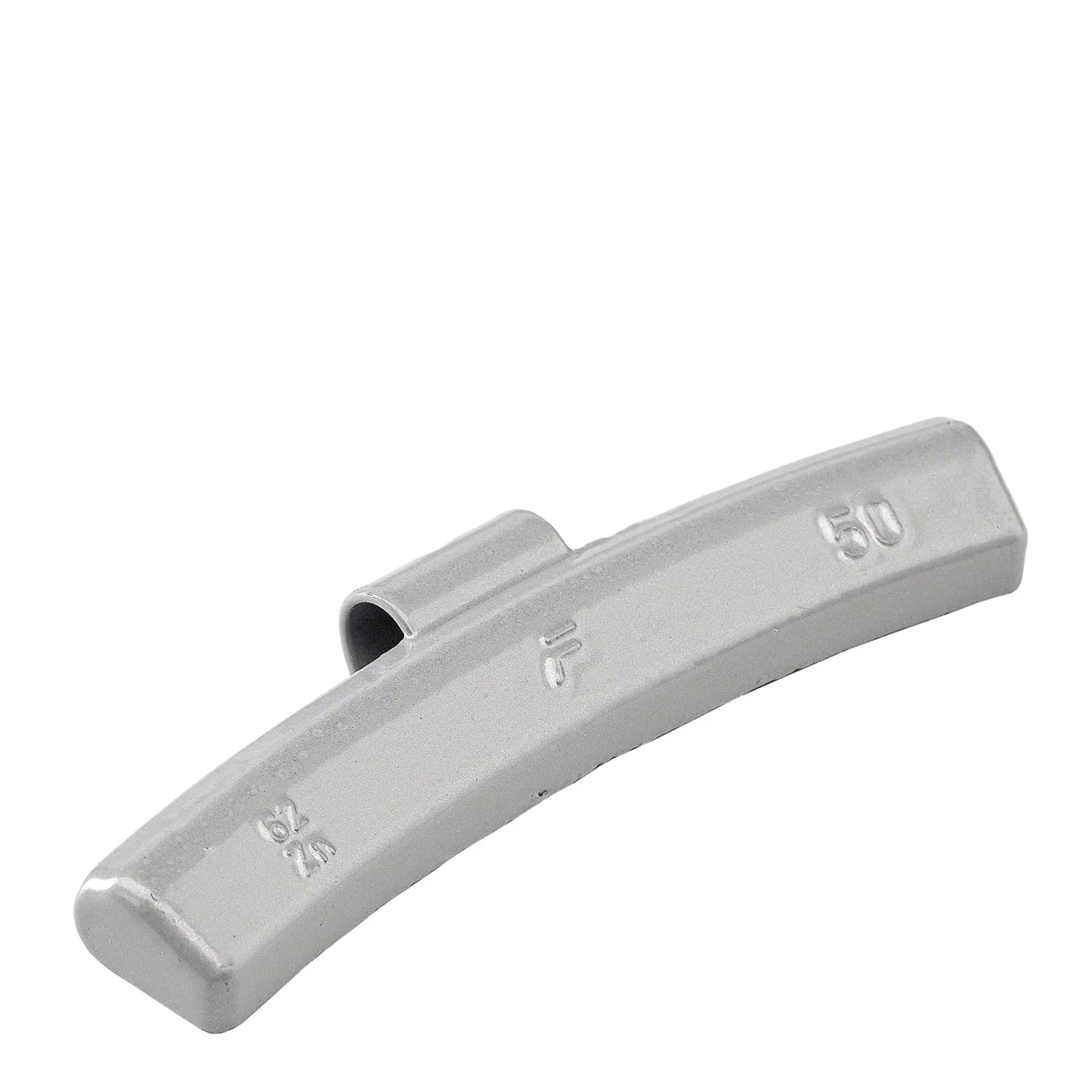 Wegmann Kucani uteg - tip 62, 50 g, cink, srebrna